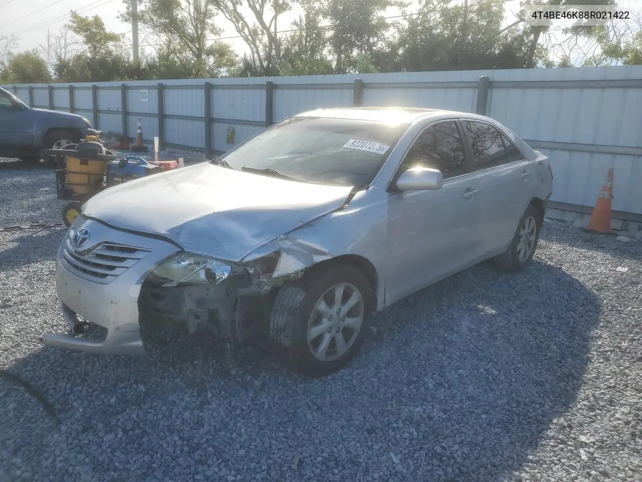4T4BE46K88R021422 2008 Toyota Camry Ce