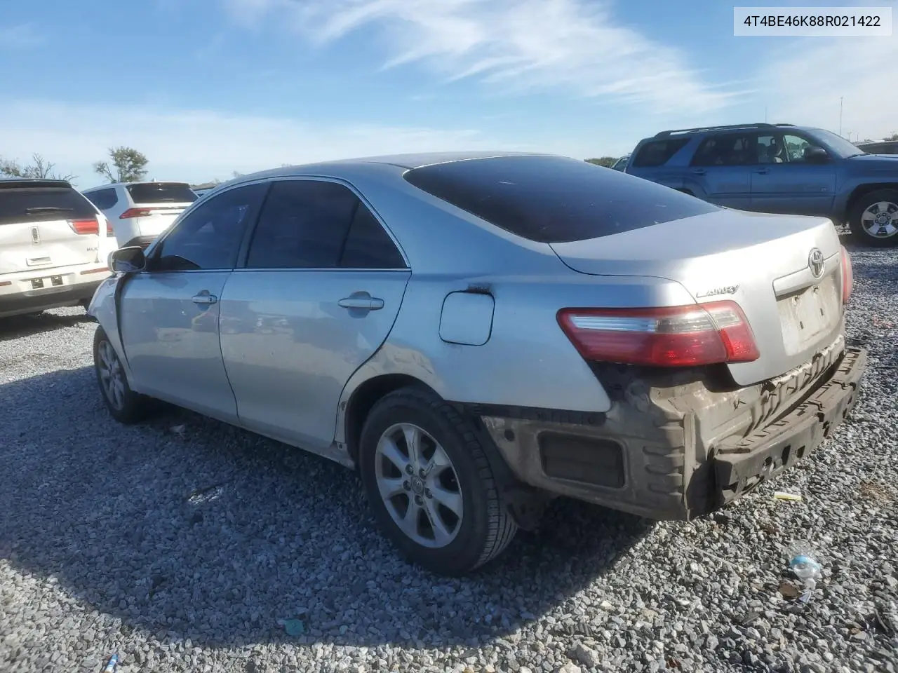 4T4BE46K88R021422 2008 Toyota Camry Ce