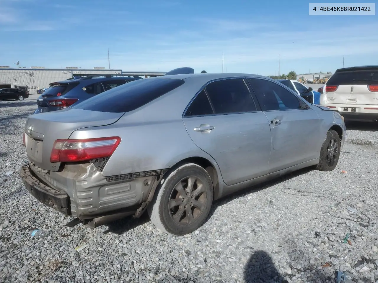 4T4BE46K88R021422 2008 Toyota Camry Ce
