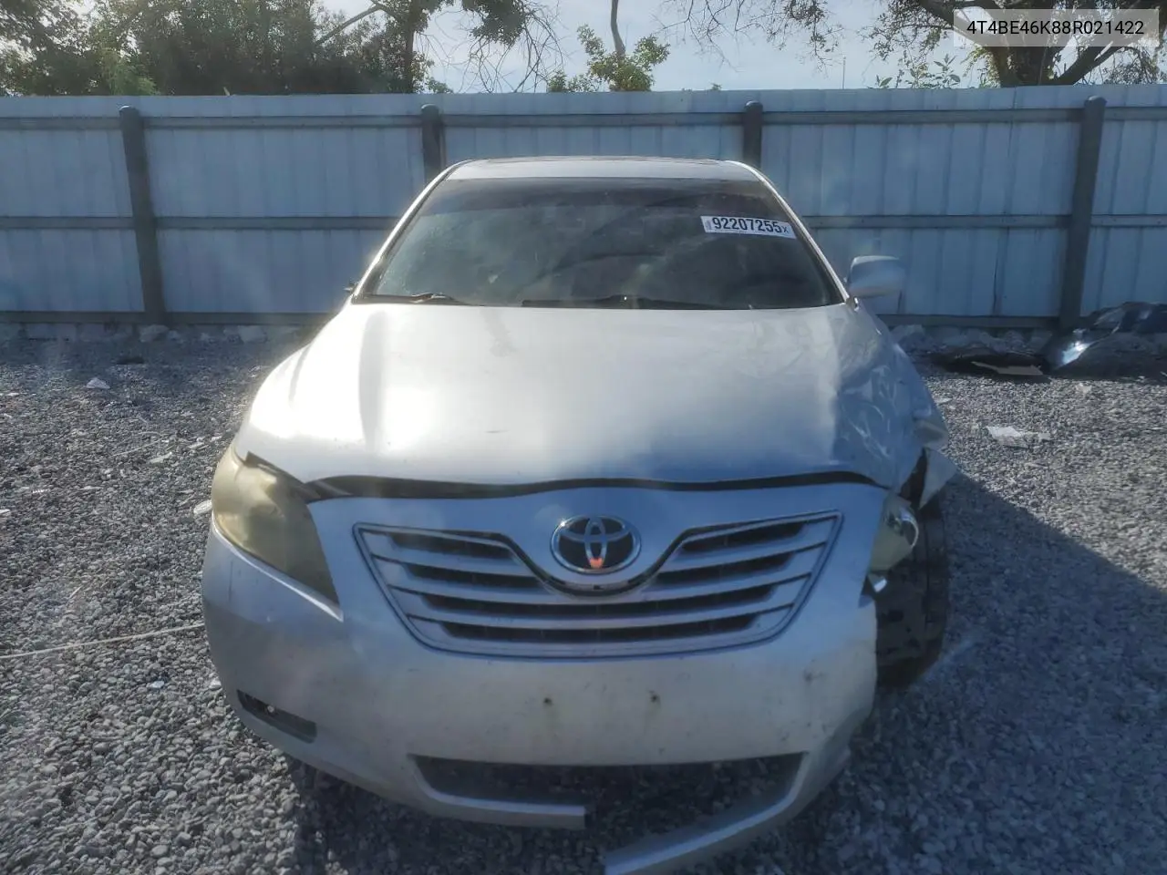 4T4BE46K88R021422 2008 Toyota Camry Ce