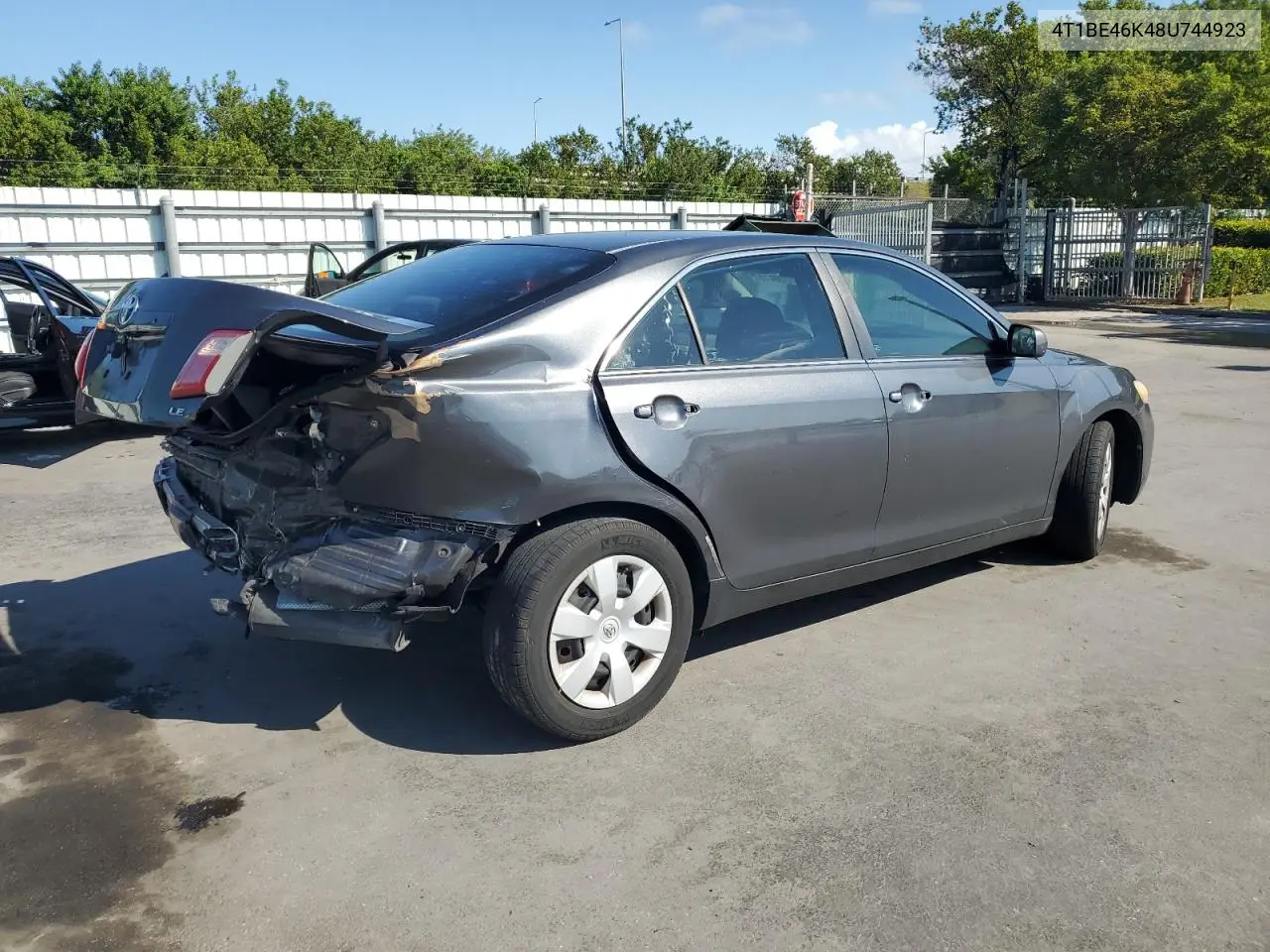 4T1BE46K48U744923 2008 Toyota Camry Ce