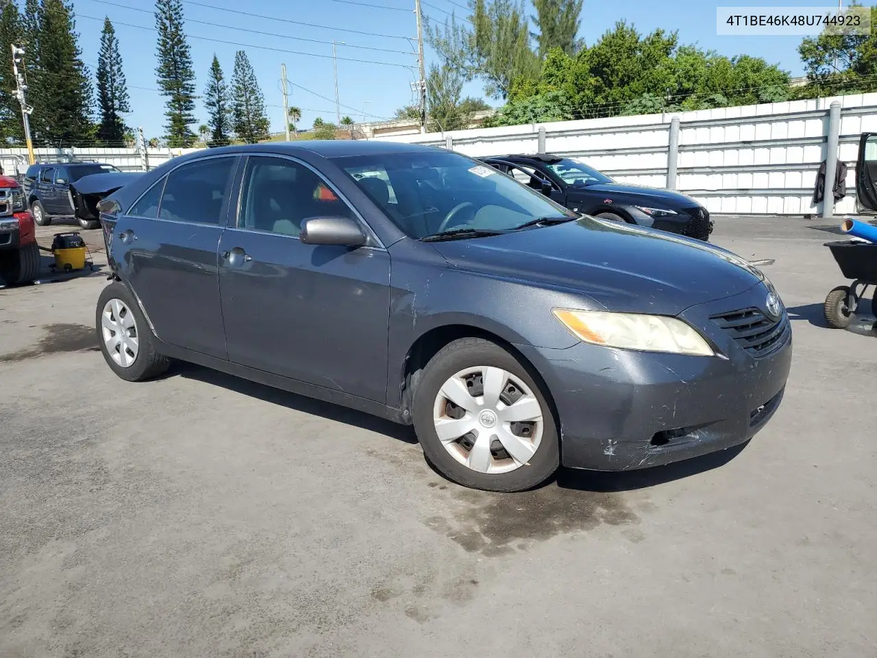 4T1BE46K48U744923 2008 Toyota Camry Ce