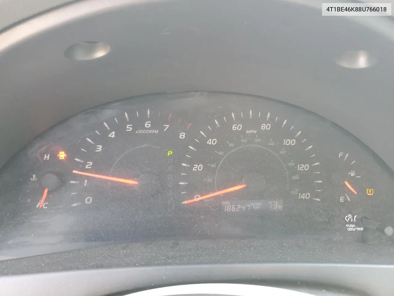 4T1BE46K88U766018 2008 Toyota Camry Ce