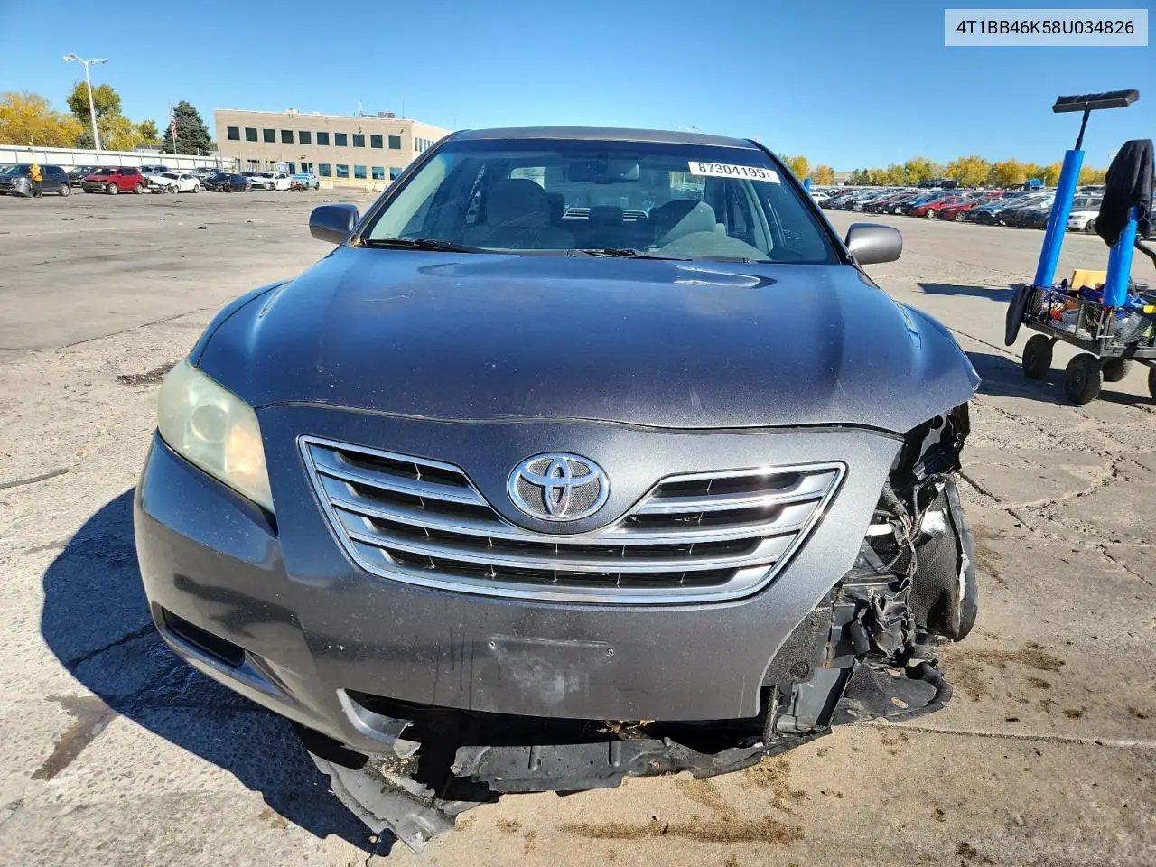 4T1BB46K58U034826 2008 Toyota Camry Hybrid