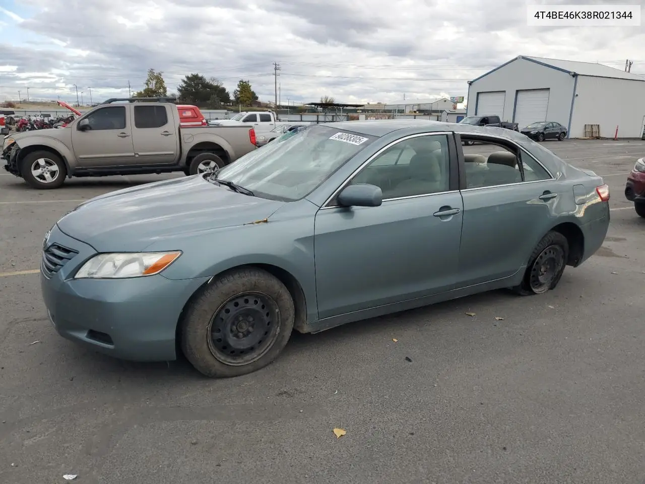 4T4BE46K38R021344 2008 Toyota Camry Ce