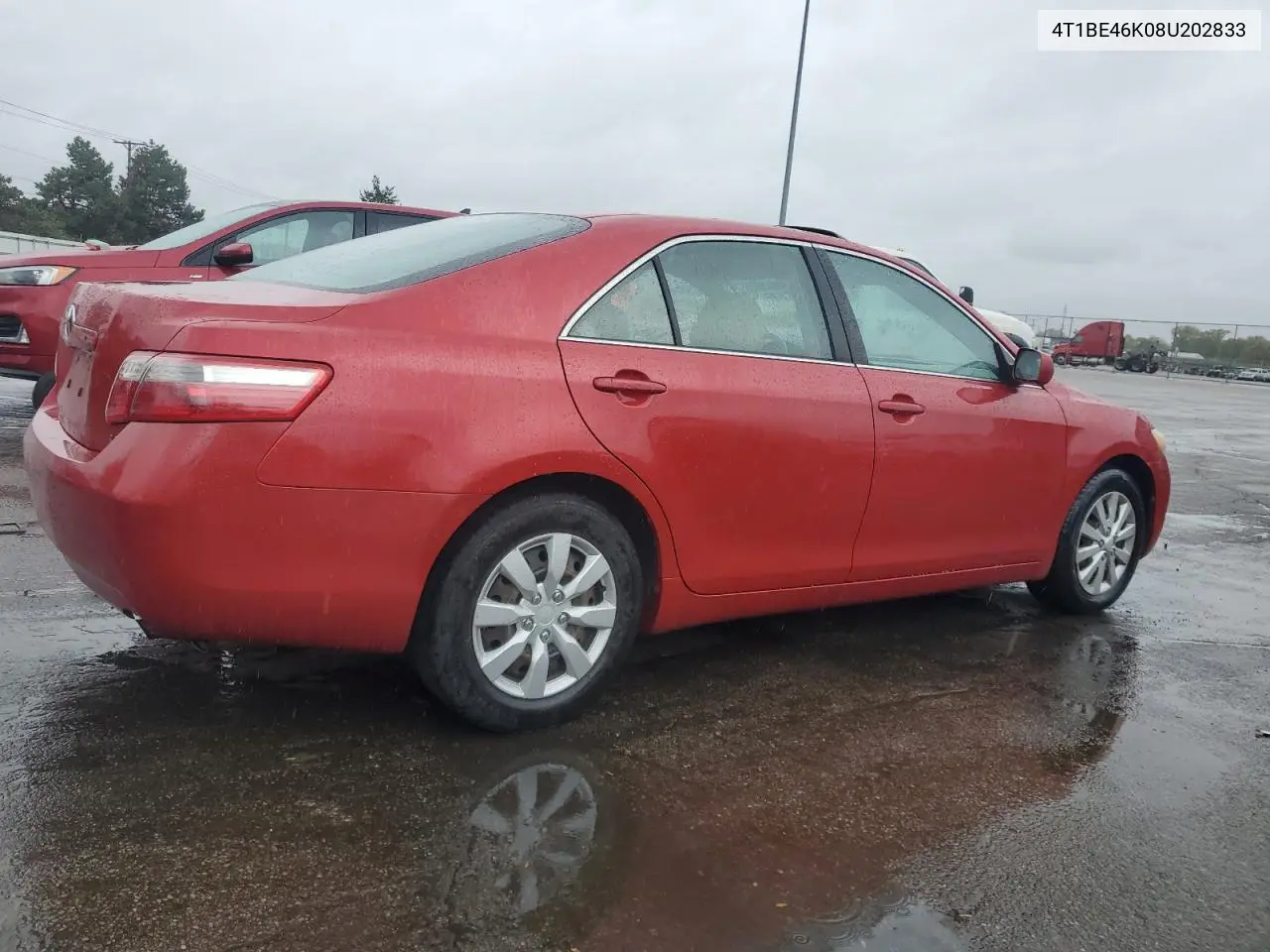 4T1BE46K08U202833 2008 Toyota Camry Ce