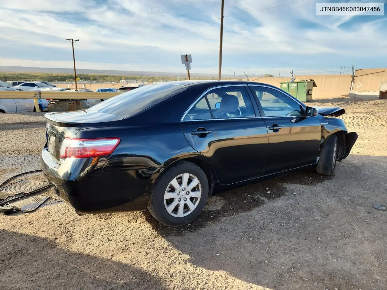 JTNBB46K083047456 2008 Toyota Camry Hybrid