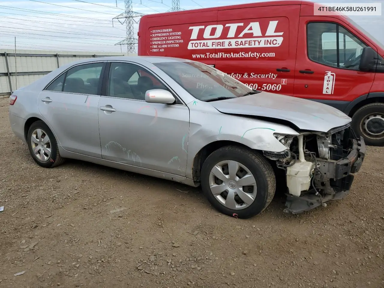 4T1BE46K58U261991 2008 Toyota Camry Ce