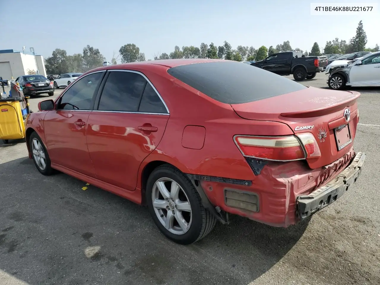 4T1BE46K88U221677 2008 Toyota Camry Ce