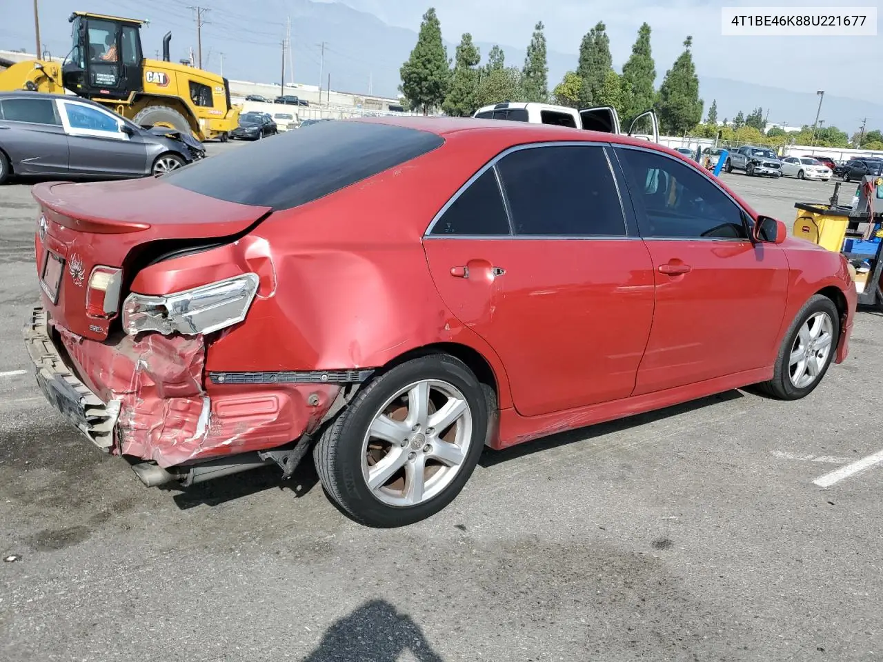 4T1BE46K88U221677 2008 Toyota Camry Ce