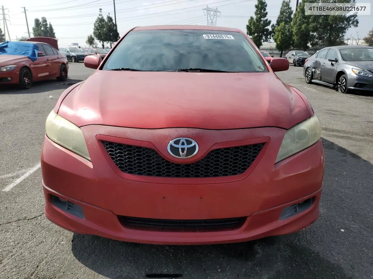 4T1BE46K88U221677 2008 Toyota Camry Ce