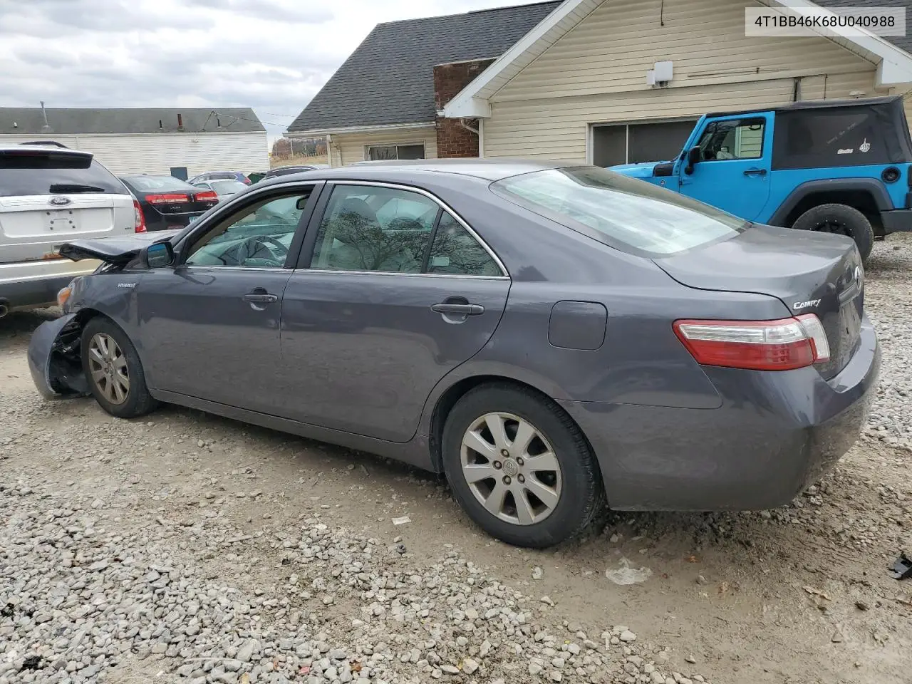 4T1BB46K68U040988 2008 Toyota Camry Hybrid