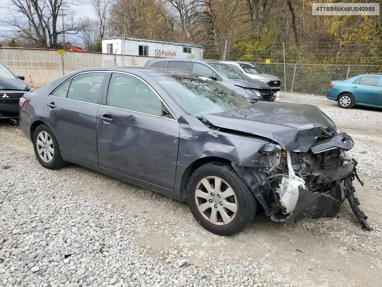 4T1BB46K68U040988 2008 Toyota Camry Hybrid