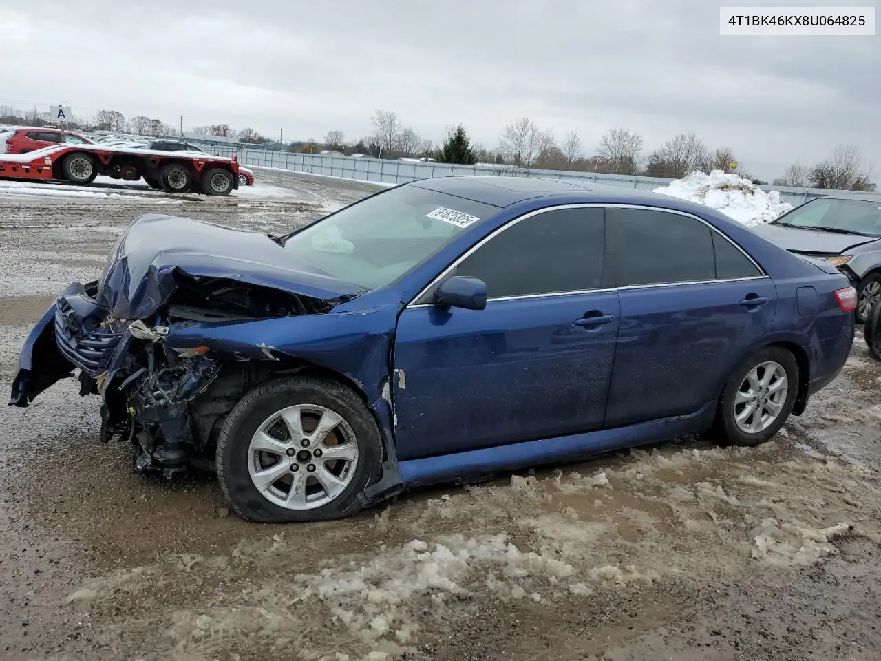 4T1BK46KX8U064825 2008 Toyota Camry Le