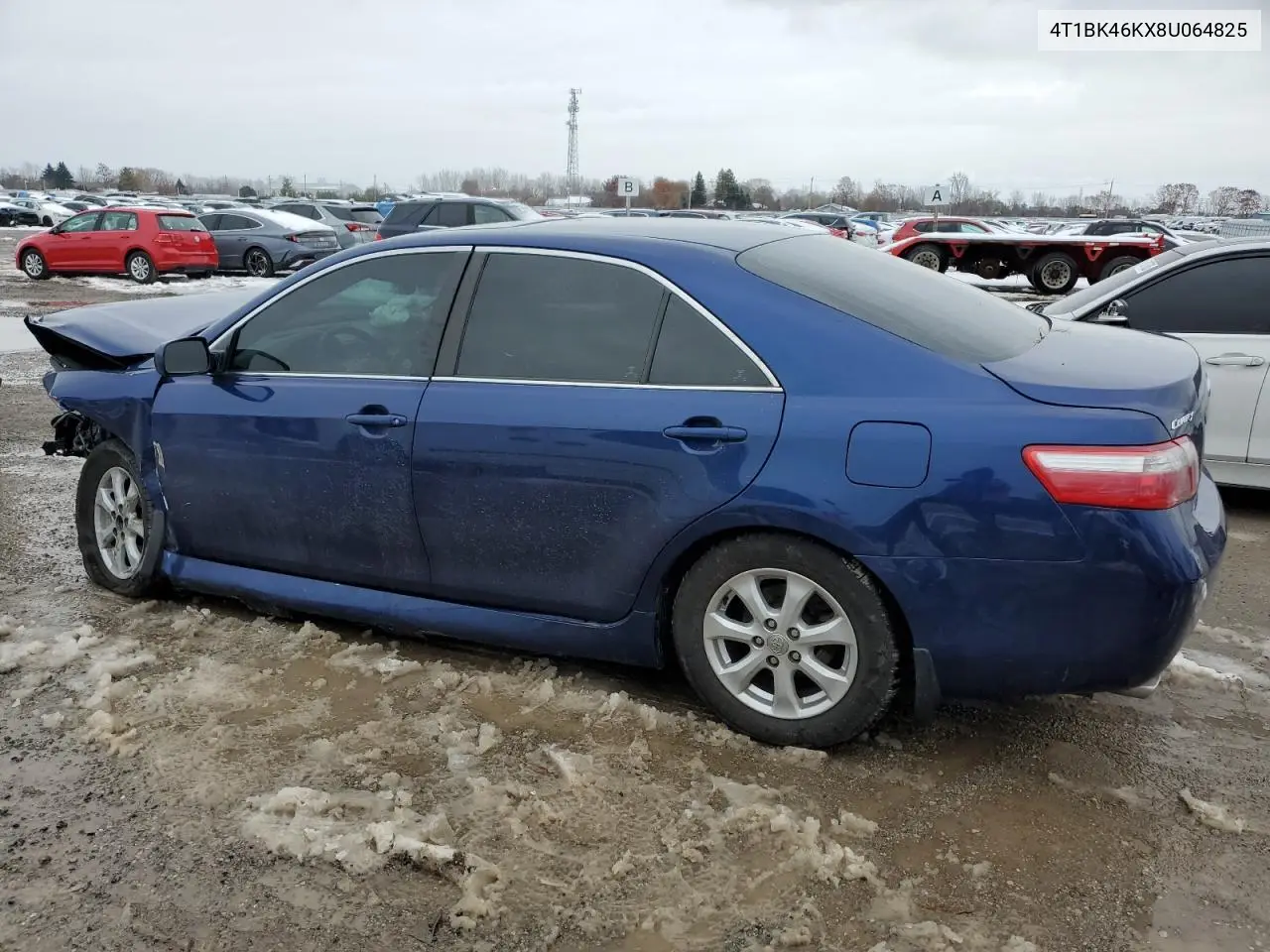 4T1BK46KX8U064825 2008 Toyota Camry Le