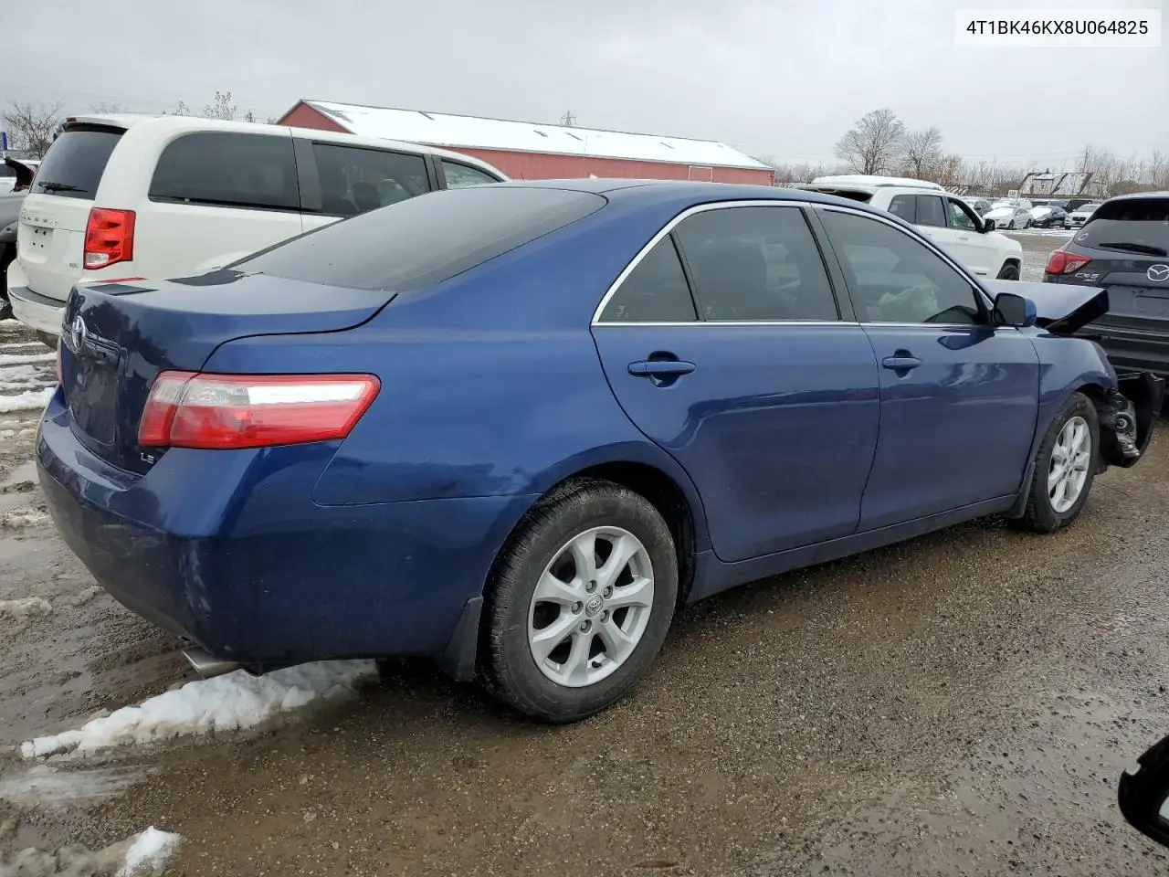 4T1BK46KX8U064825 2008 Toyota Camry Le