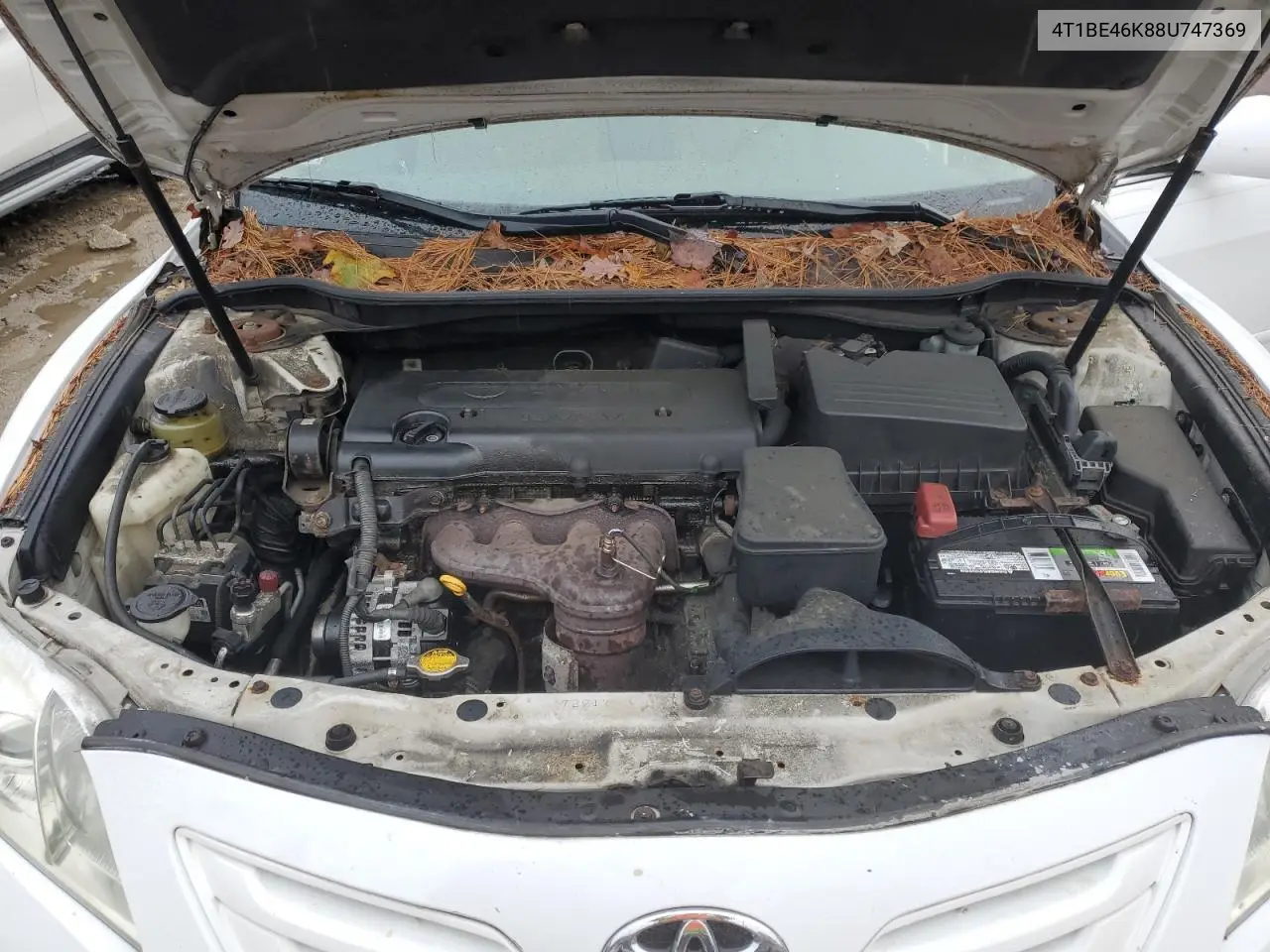4T1BE46K88U747369 2008 Toyota Camry Ce