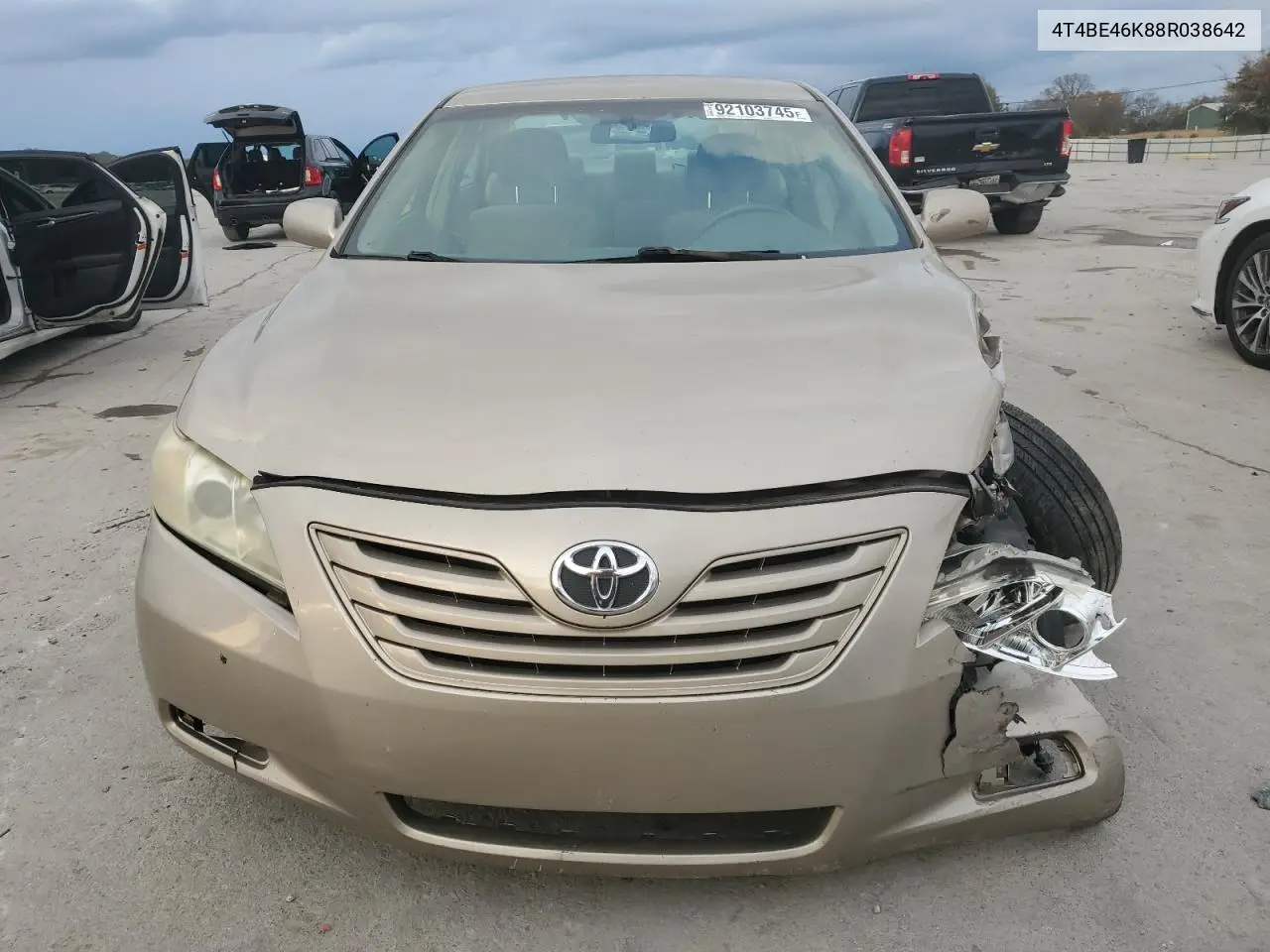 4T4BE46K88R038642 2008 Toyota Camry Ce