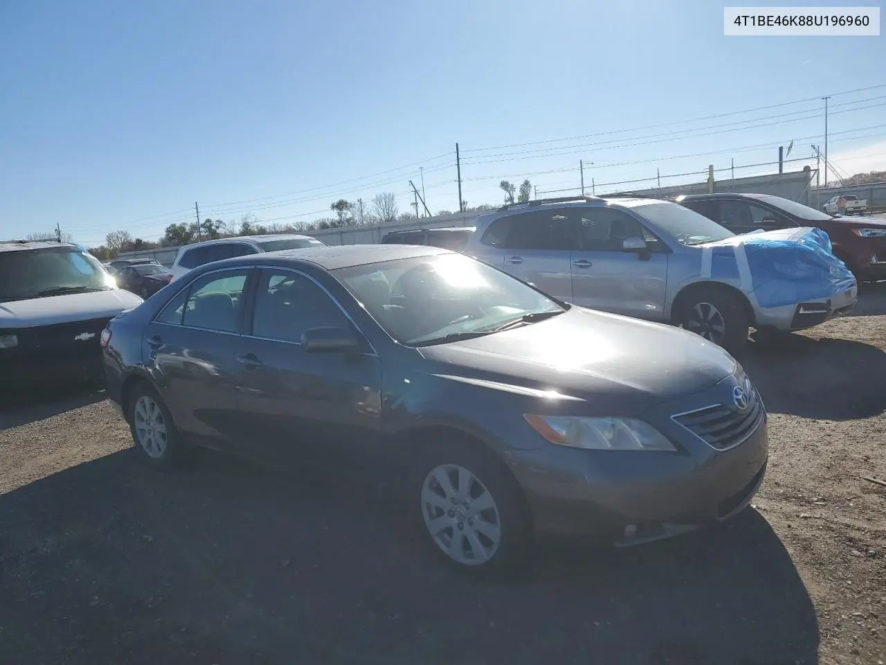4T1BE46K88U196960 2008 Toyota Camry Ce