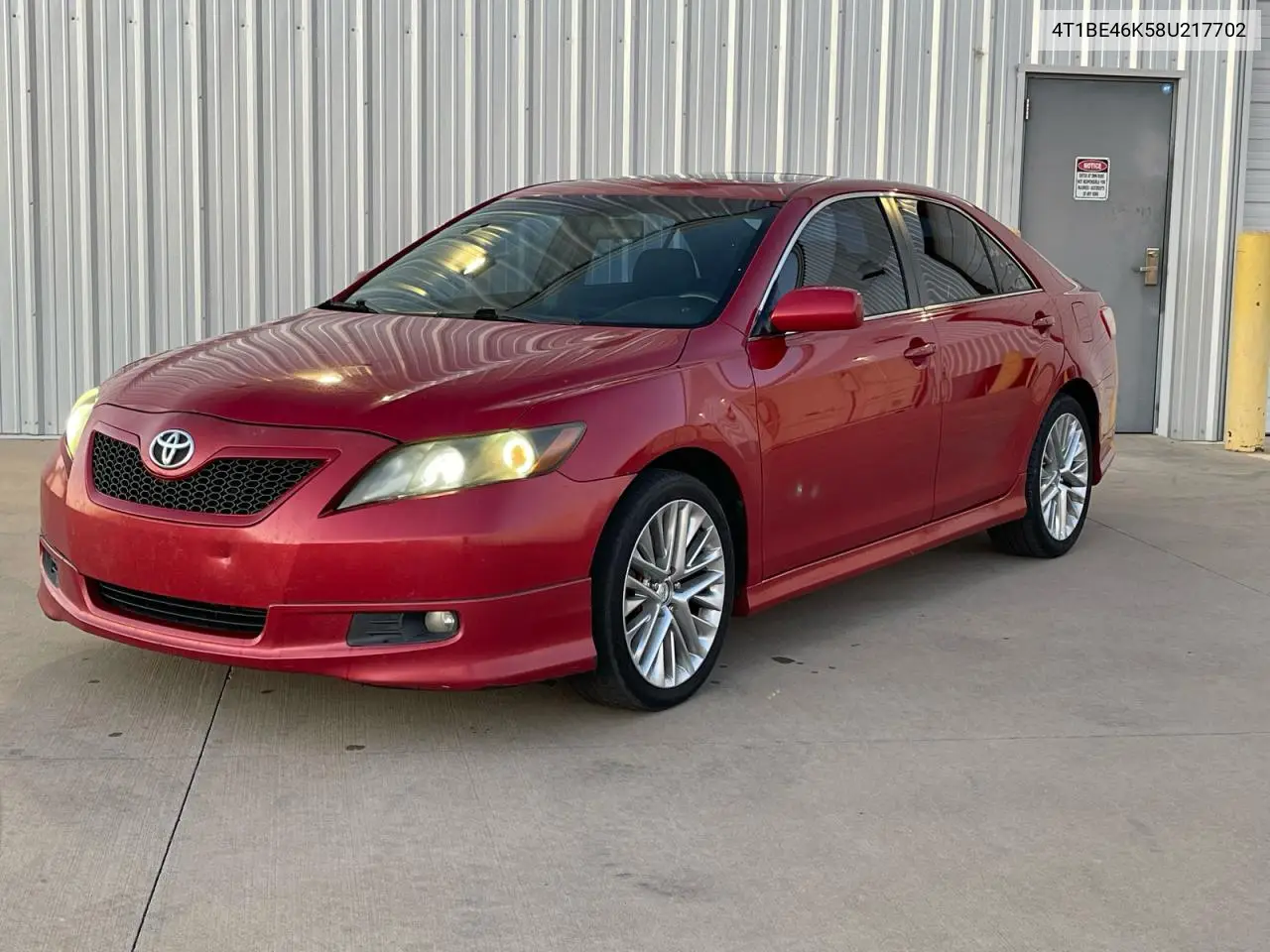 4T1BE46K58U217702 2008 Toyota Camry Ce