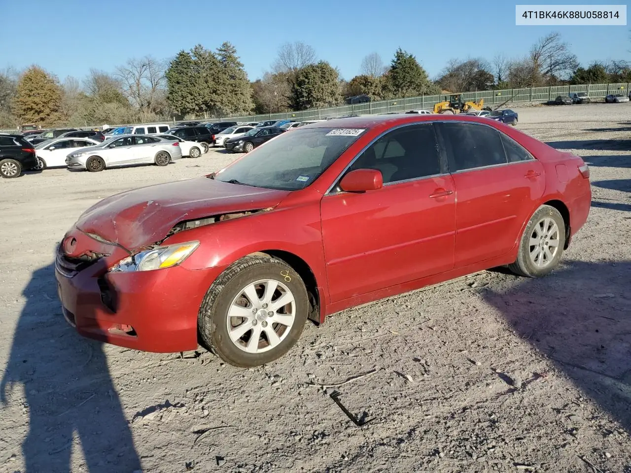 4T1BK46K88U058814 2008 Toyota Camry Le
