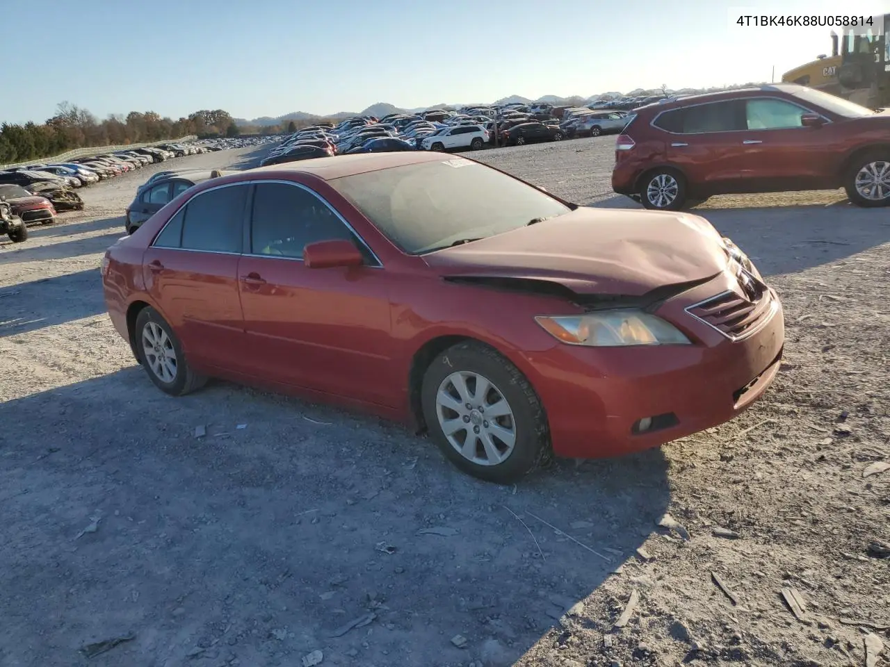 4T1BK46K88U058814 2008 Toyota Camry Le