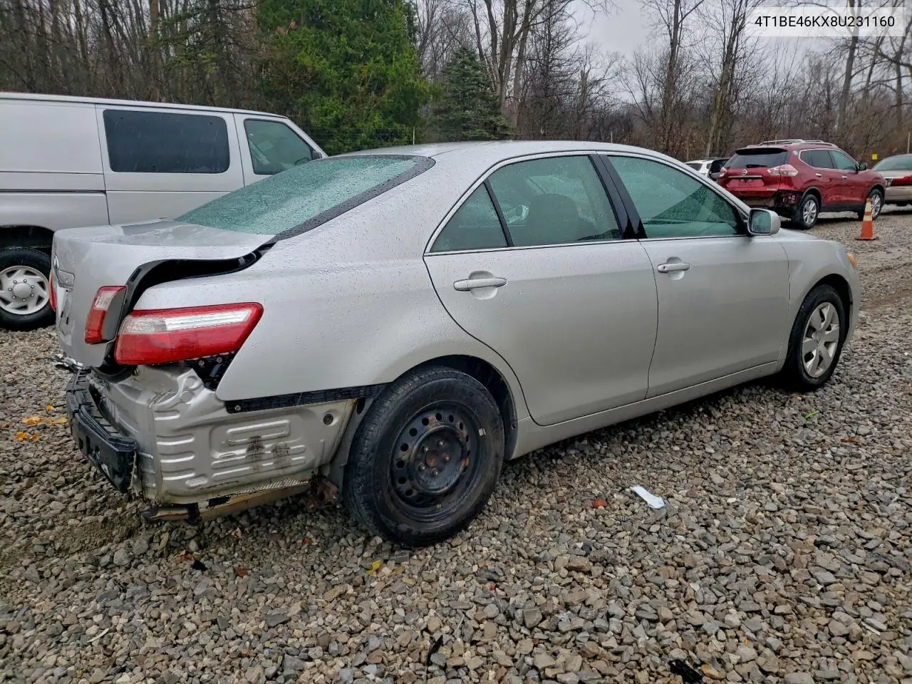 4T1BE46KX8U231160 2008 Toyota Camry Ce