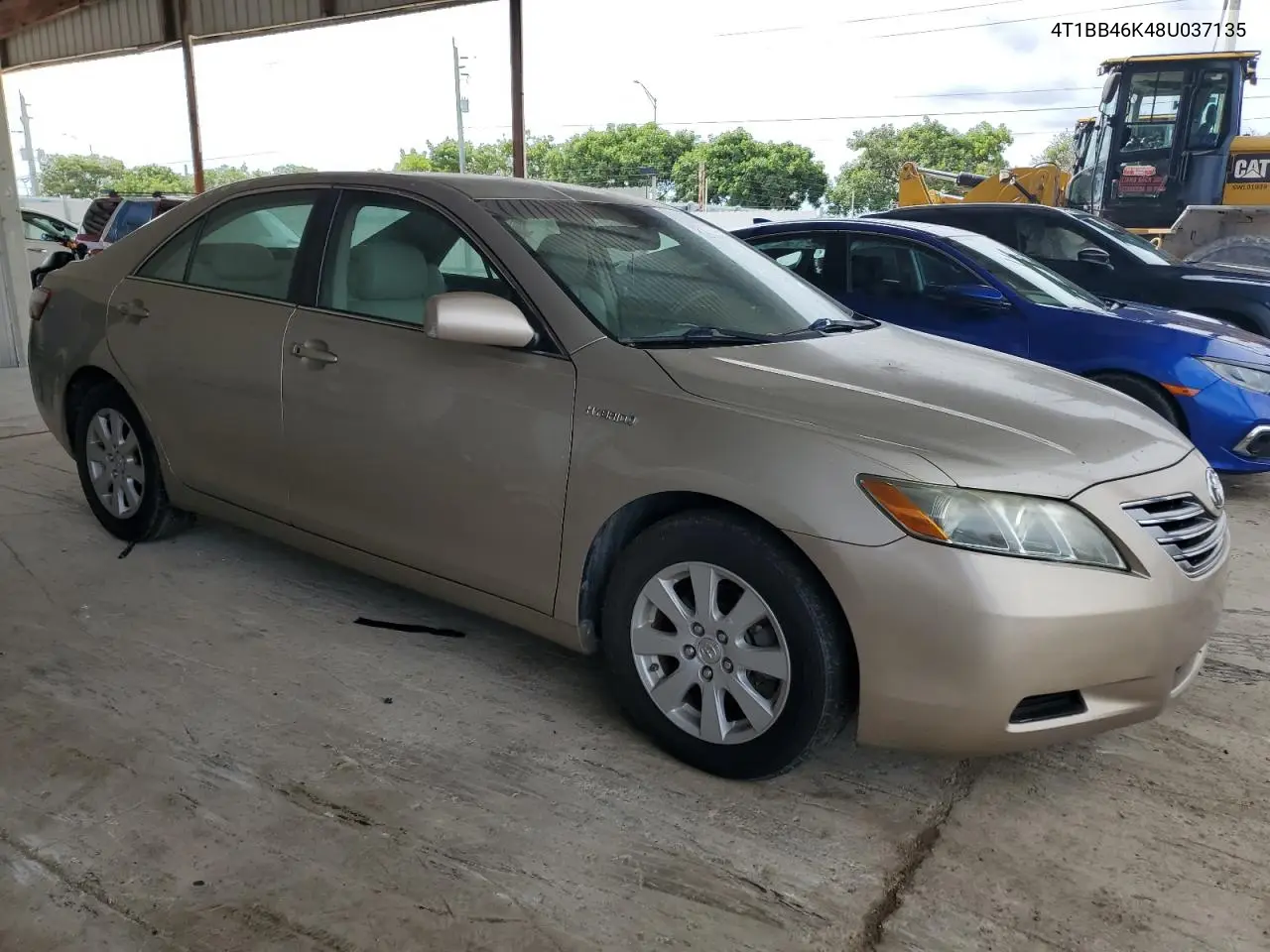 4T1BB46K48U037135 2008 Toyota Camry Hybrid