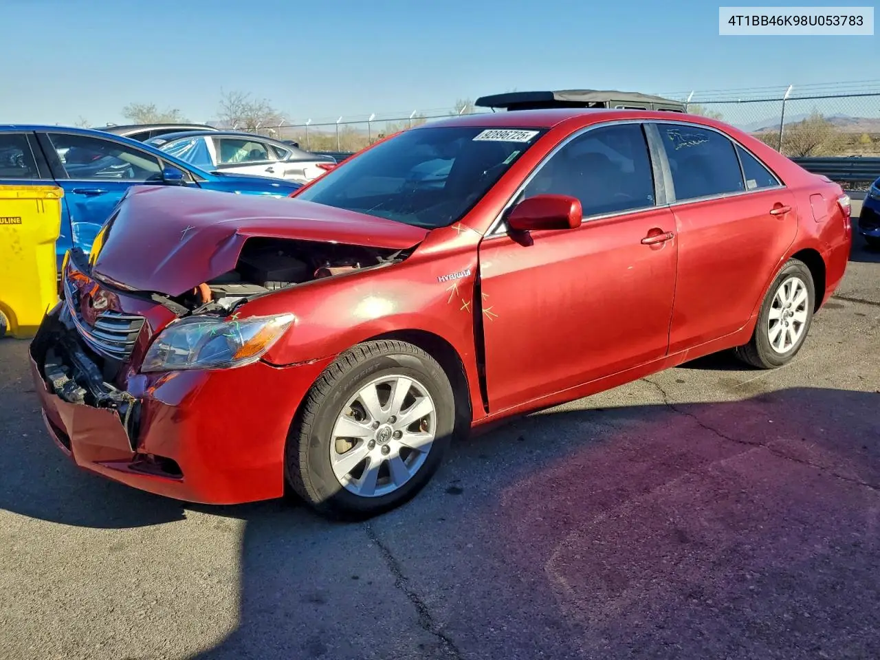 4T1BB46K98U053783 2008 Toyota Camry Hybrid