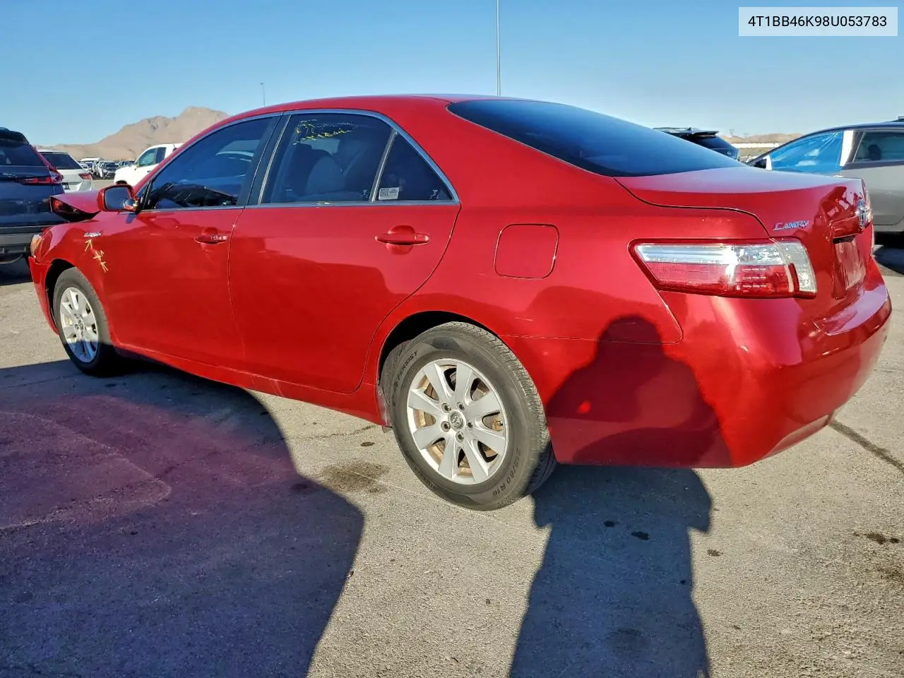 4T1BB46K98U053783 2008 Toyota Camry Hybrid