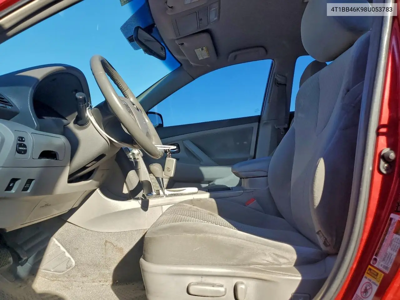 4T1BB46K98U053783 2008 Toyota Camry Hybrid