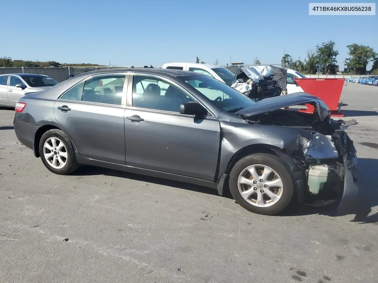 4T1BK46KX8U056238 2008 Toyota Camry Le