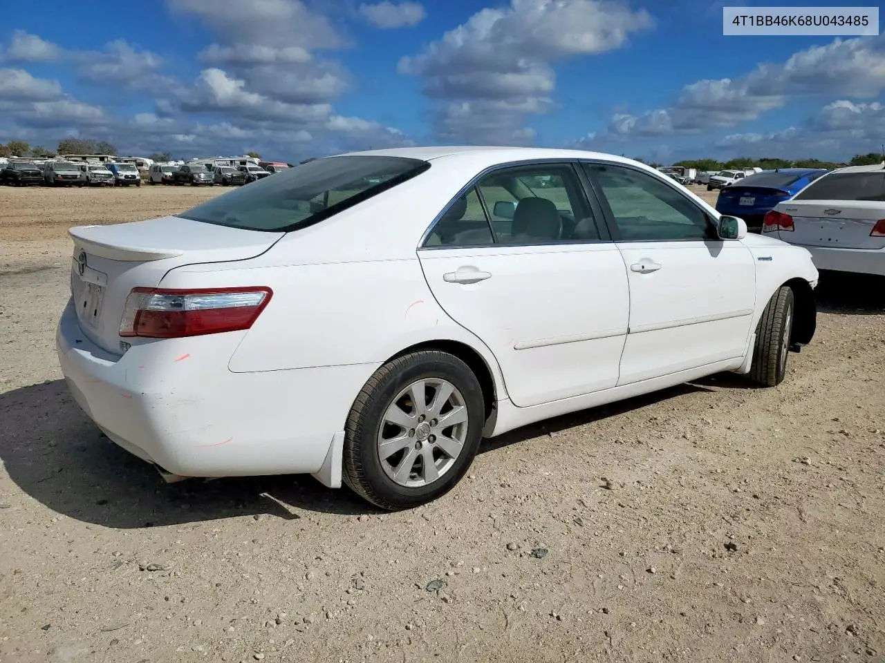 4T1BB46K68U043485 2008 Toyota Camry Hybrid