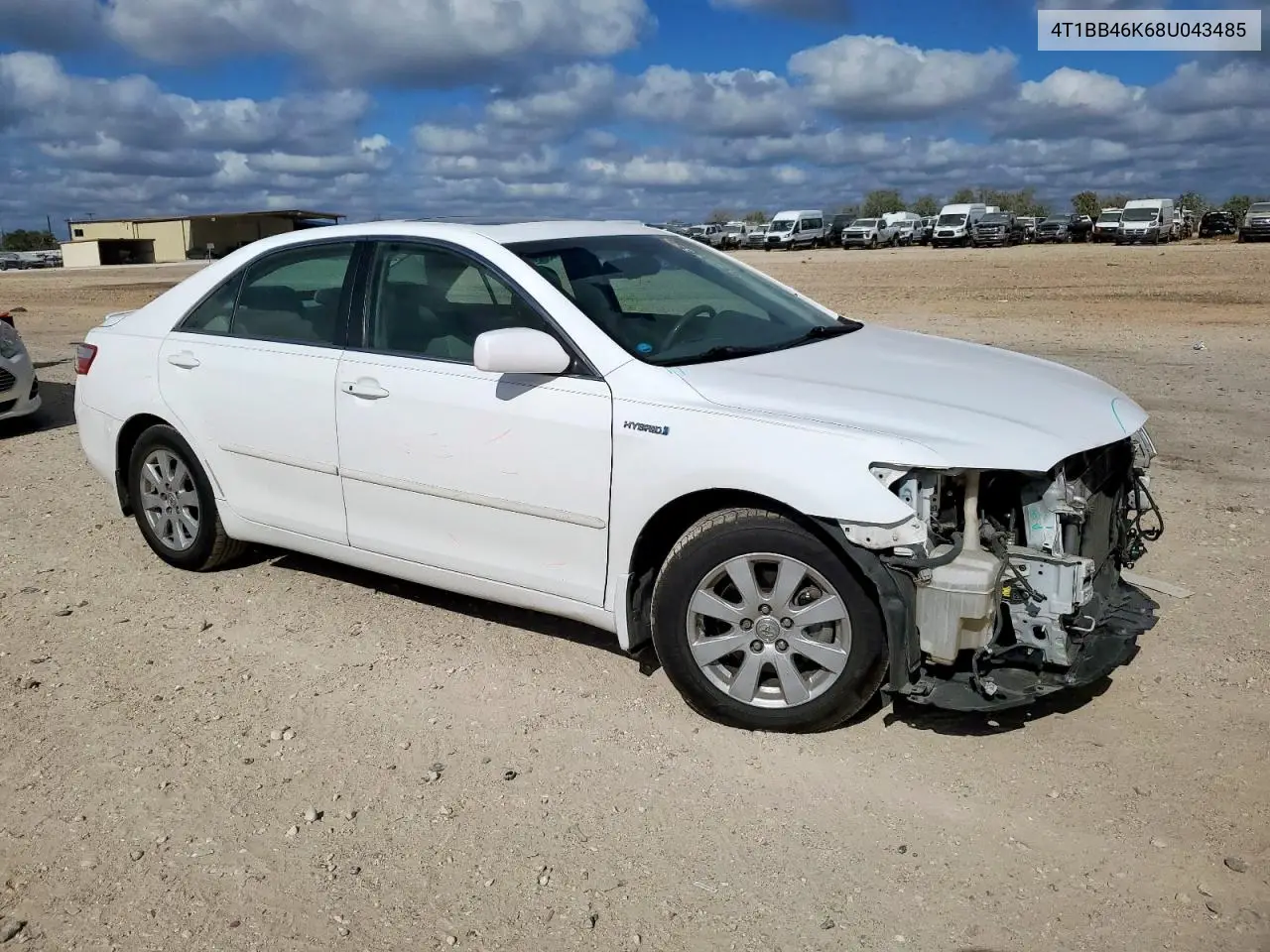 4T1BB46K68U043485 2008 Toyota Camry Hybrid