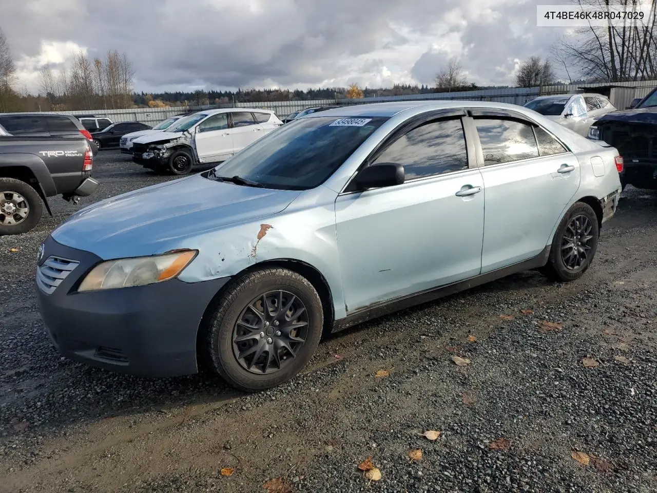 4T4BE46K48R047029 2008 Toyota Camry Ce