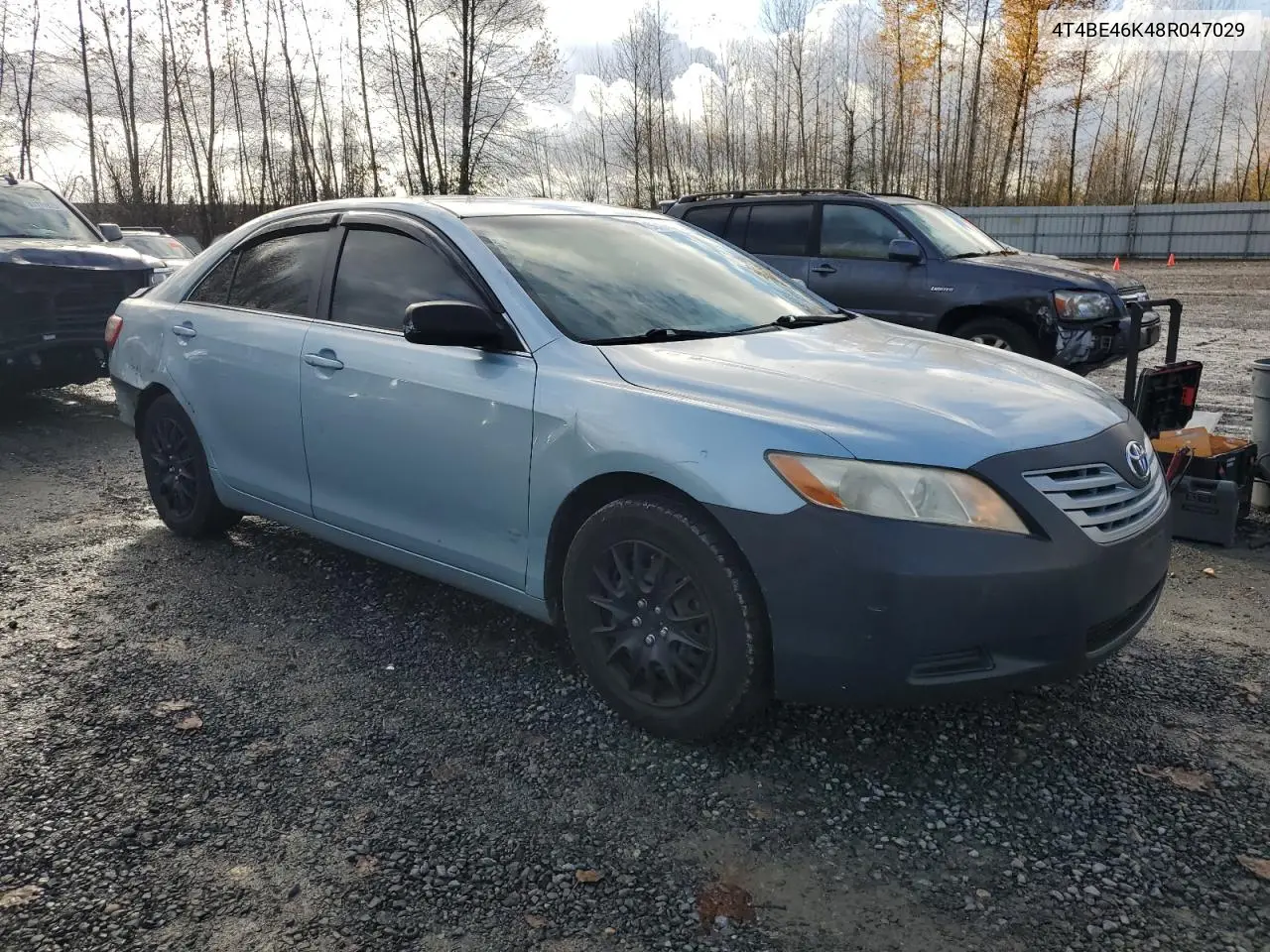 4T4BE46K48R047029 2008 Toyota Camry Ce