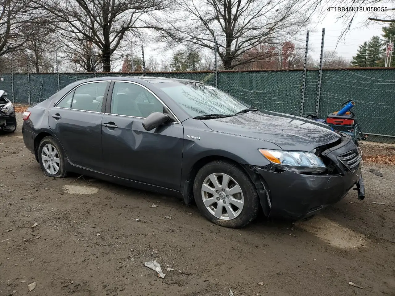 4T1BB46K18U058055 2008 Toyota Camry Hybrid