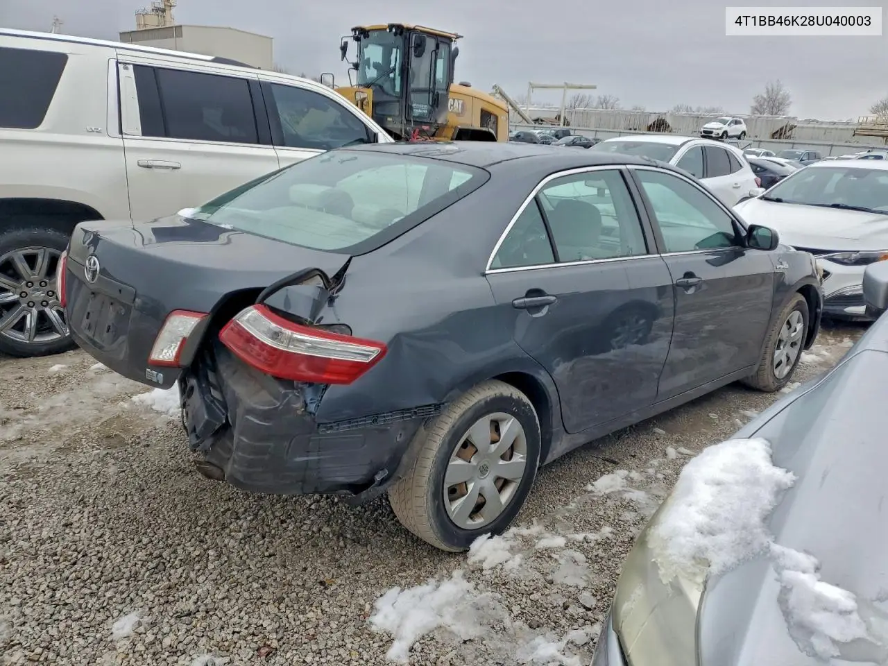 4T1BB46K28U040003 2008 Toyota Camry Hybrid
