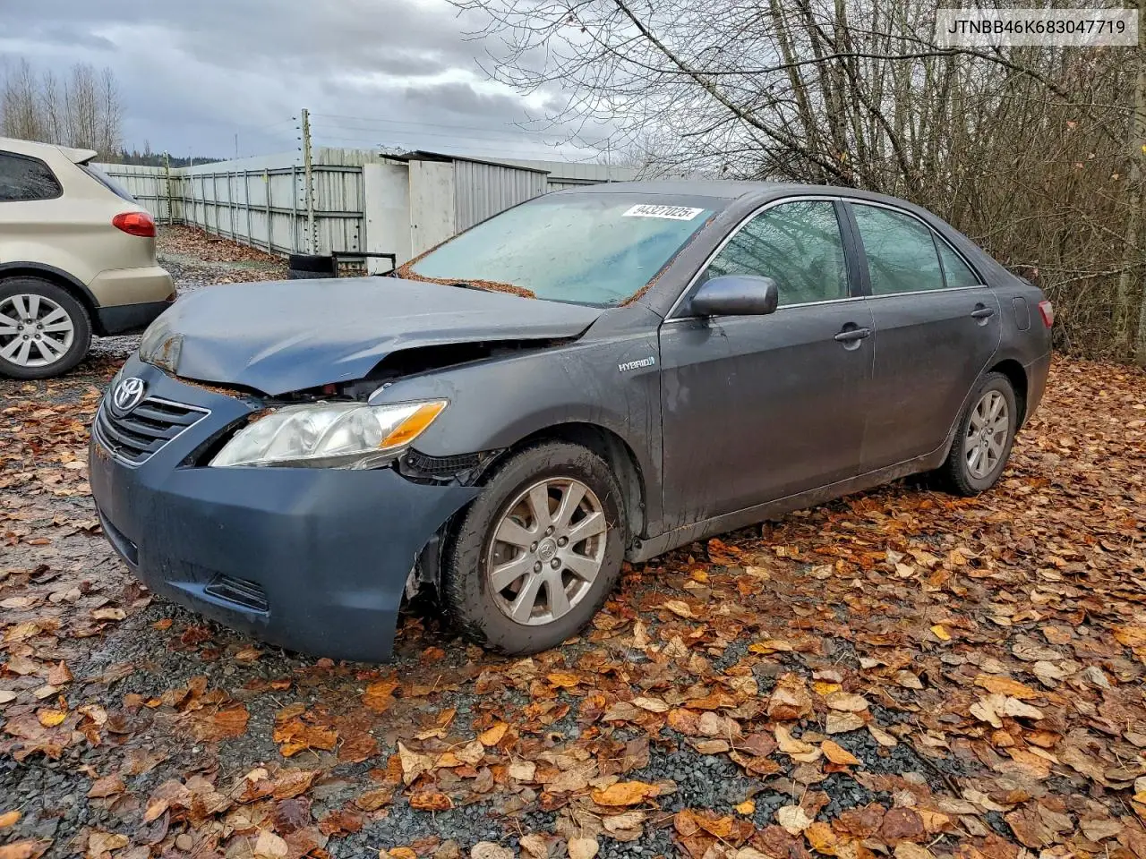 JTNBB46K683047719 2008 Toyota Camry Hybrid