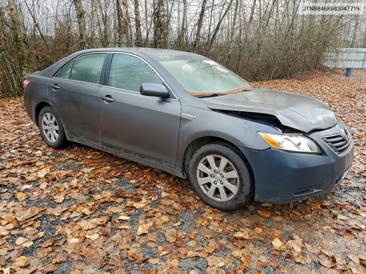 JTNBB46K683047719 2008 Toyota Camry Hybrid