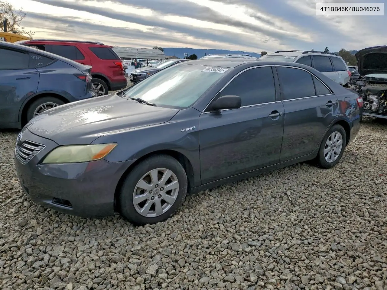 4T1BB46K48U046076 2008 Toyota Camry Hybrid