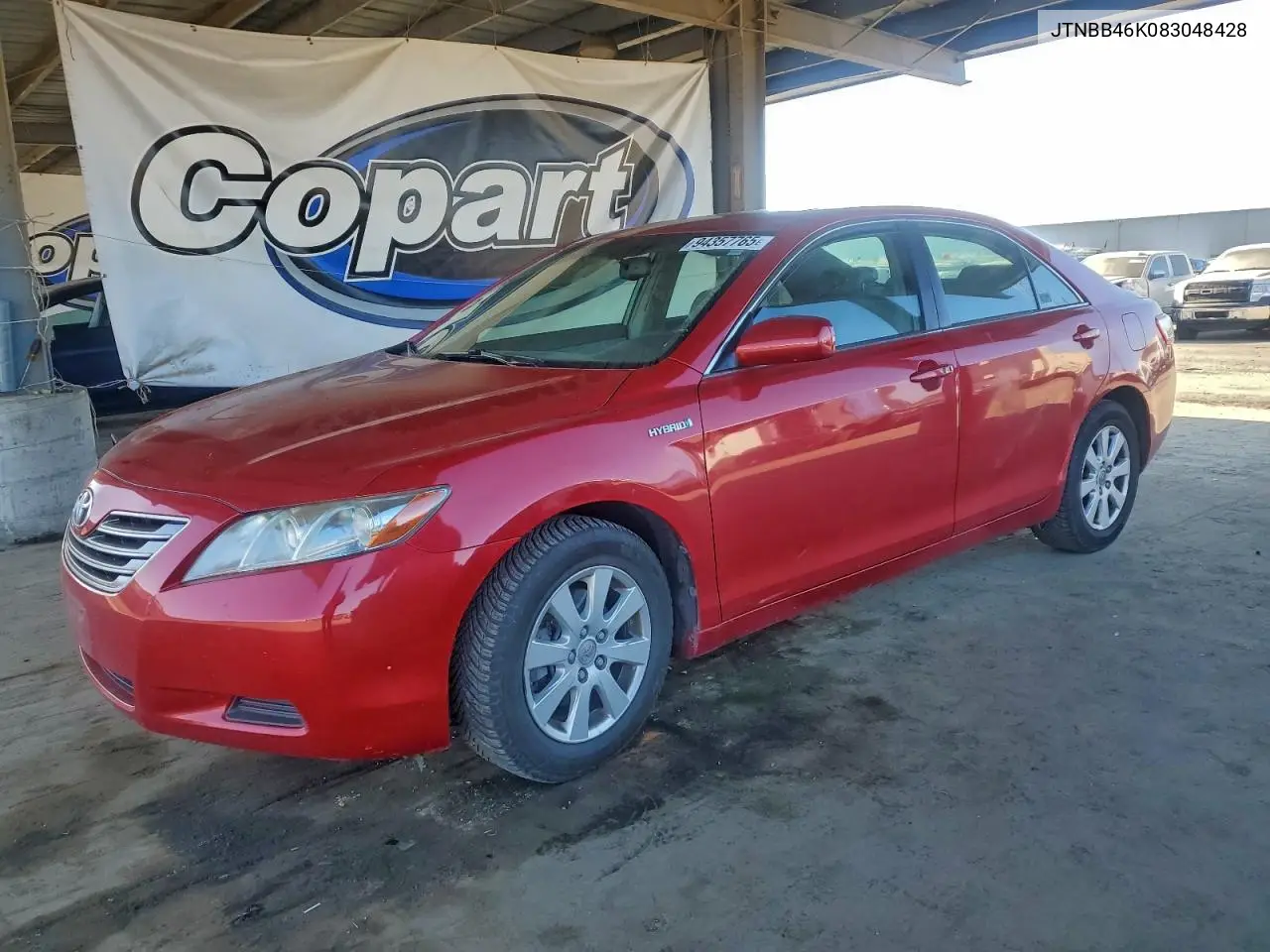 JTNBB46K083048428 2008 Toyota Camry Hybrid