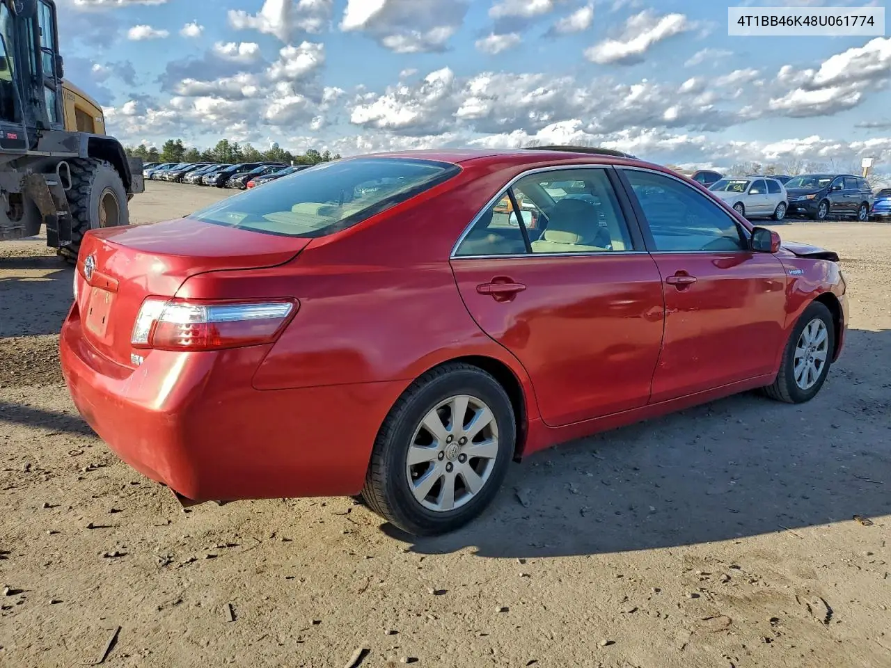 4T1BB46K48U061774 2008 Toyota Camry Hybrid