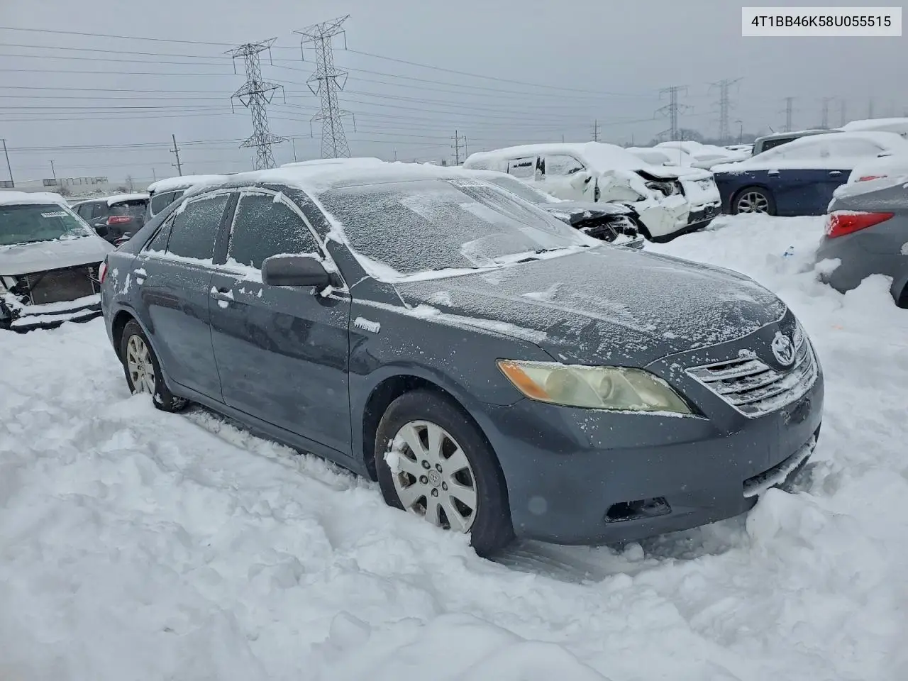 4T1BB46K58U055515 2008 Toyota Camry Hybrid