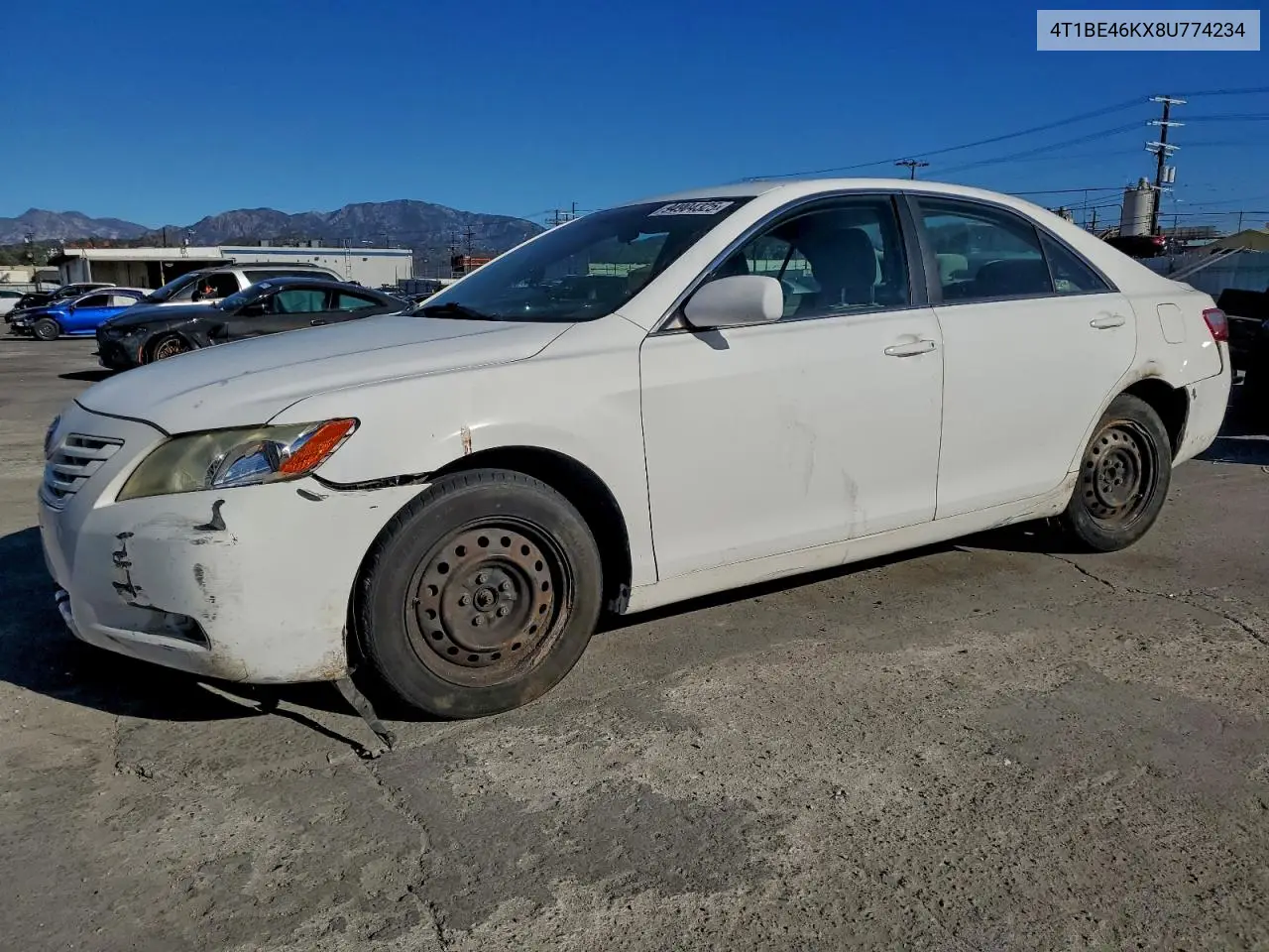 4T1BE46KX8U774234 2008 Toyota Camry Ce