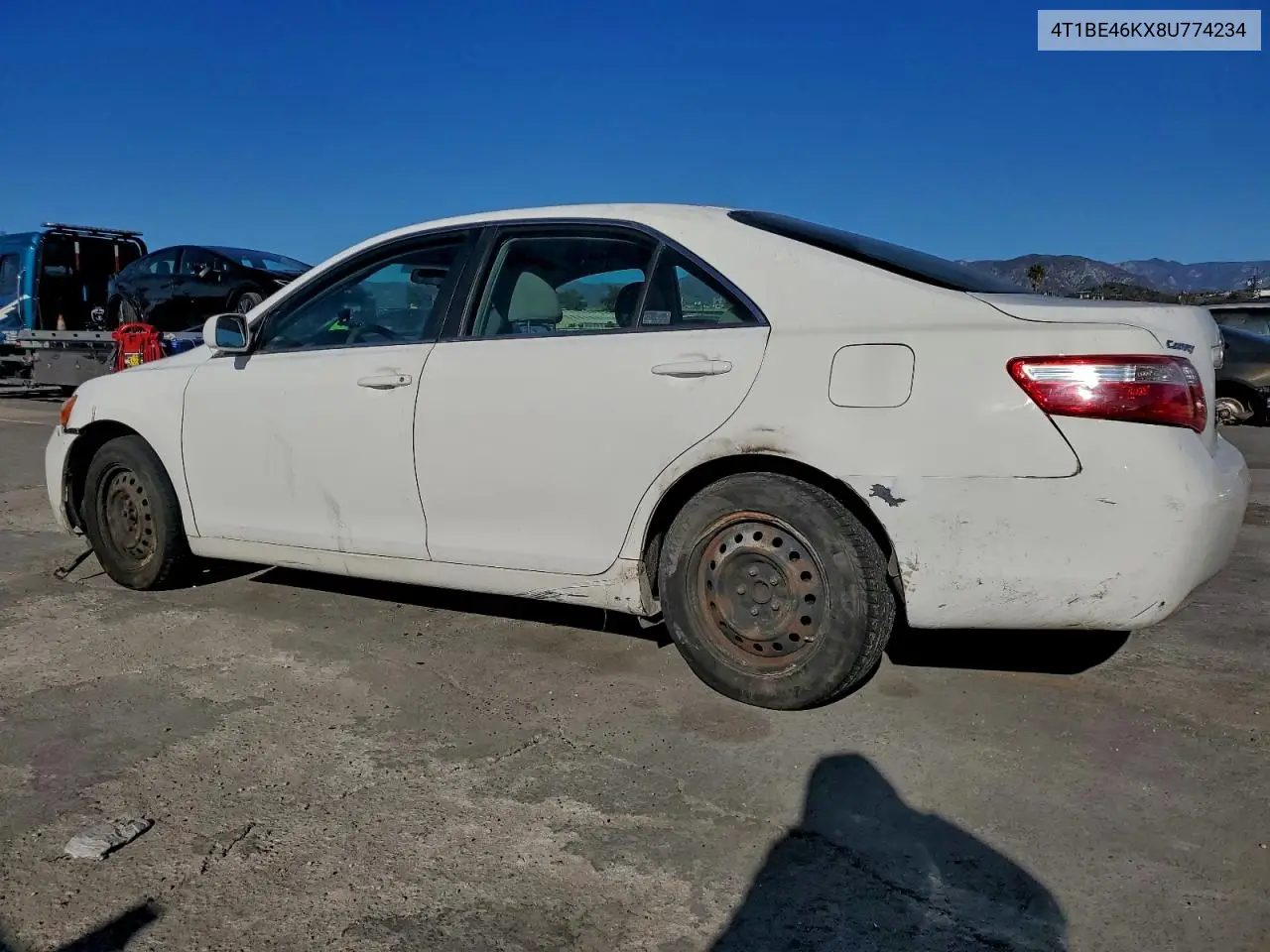 4T1BE46KX8U774234 2008 Toyota Camry Ce