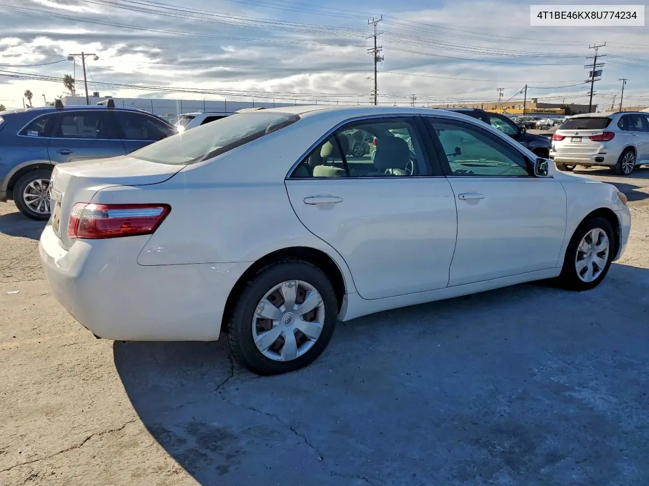 4T1BE46KX8U774234 2008 Toyota Camry Ce