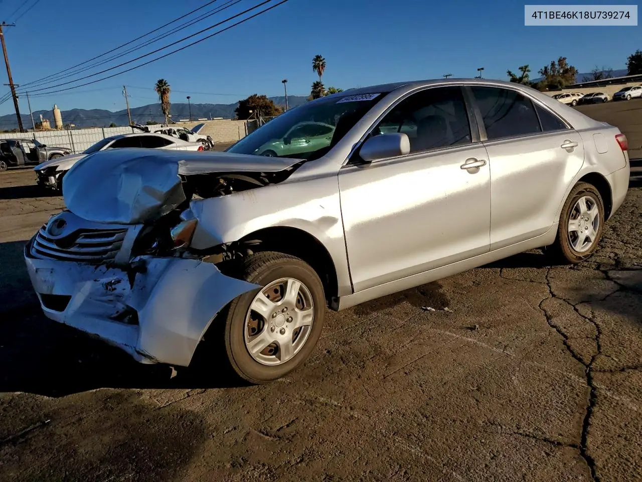 4T1BE46K18U739274 2008 Toyota Camry Ce