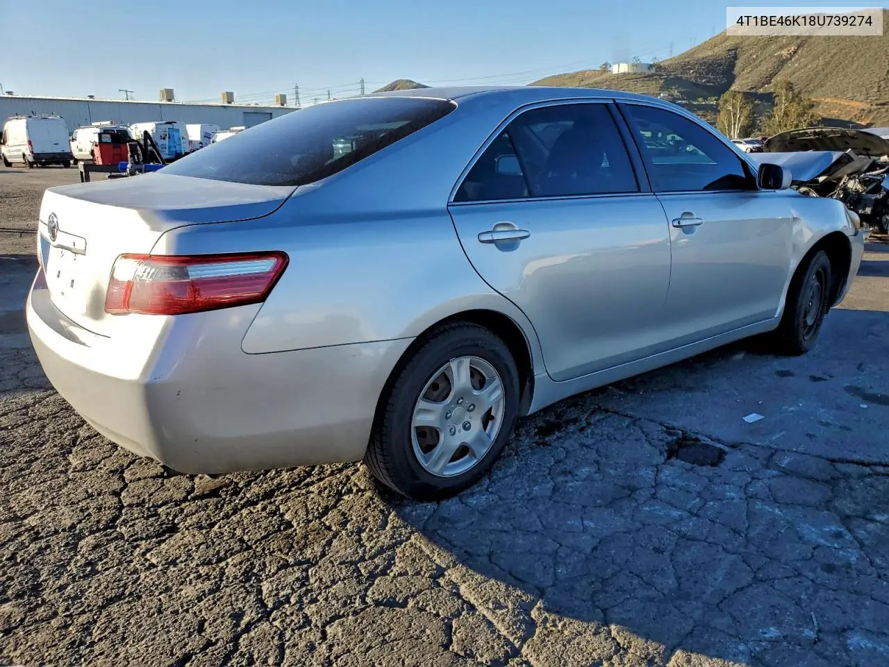 4T1BE46K18U739274 2008 Toyota Camry Ce