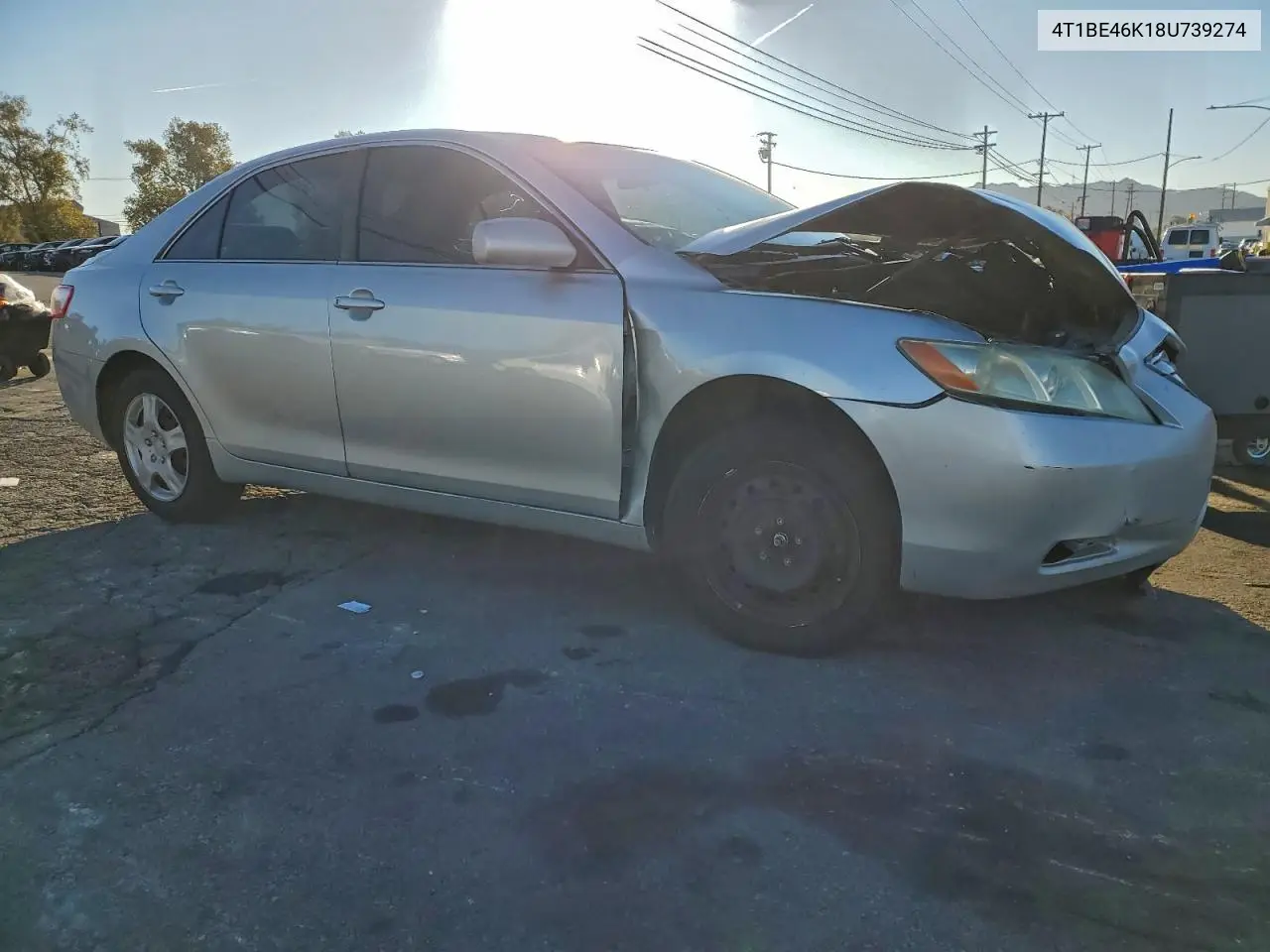 4T1BE46K18U739274 2008 Toyota Camry Ce